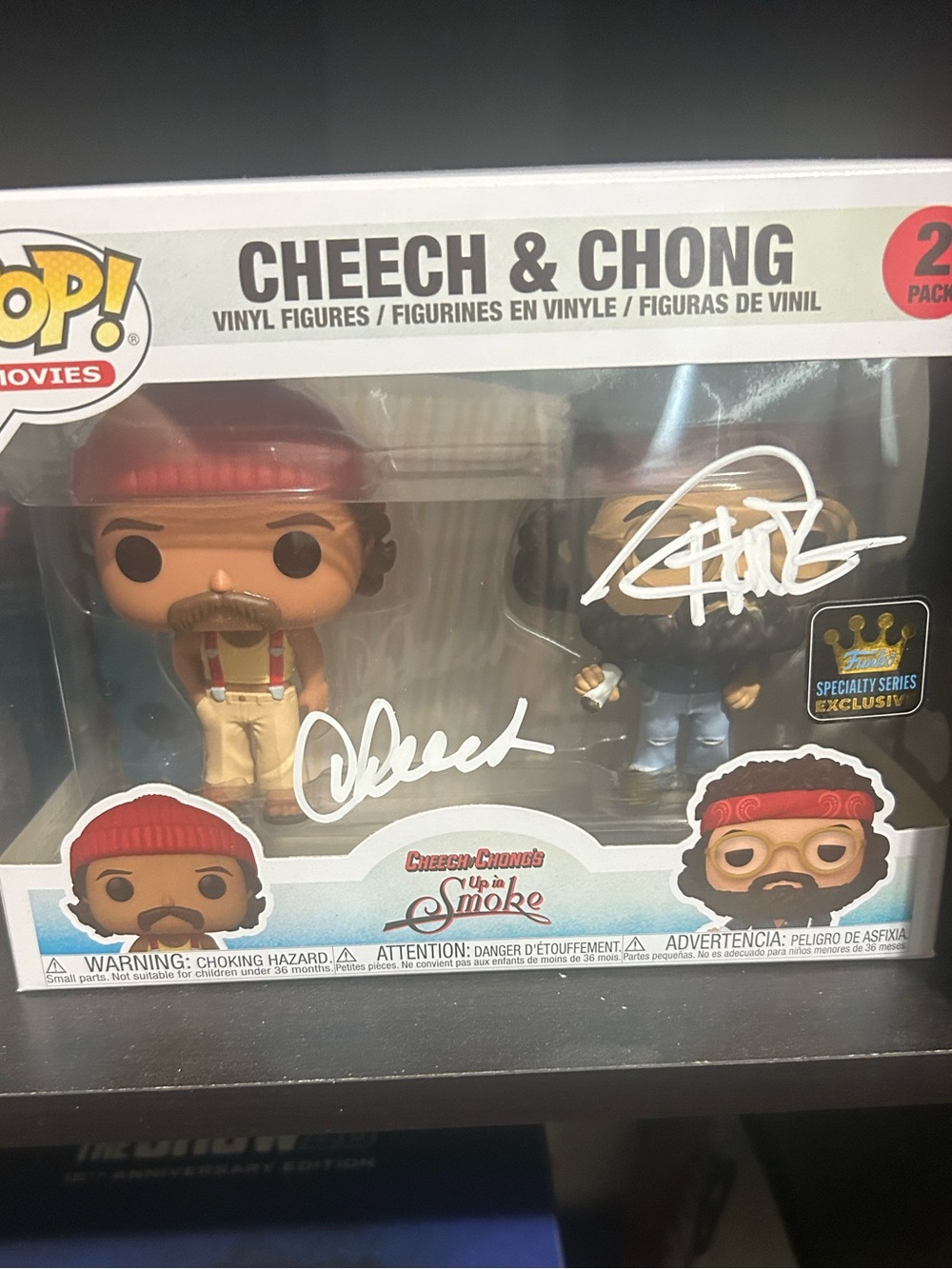 Funko Pop! Cheech & Chong 2-Pack - Signed!